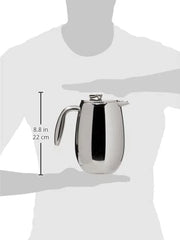 34 oz Columbia Insulated FrenchPressCoffee Maker,Double StainlessSteel Insulated 07FC0E-D4 - KOEEK