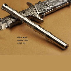 EDC 1 PC Portable Titanium Alloy Stick Pendant Outdoor Stick Multipurpose Tool 07FC0E-D4 - KOEEK