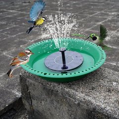 Bird Baths Outdoors Heavy Duty, 10 inch BirdBath Bowl Only with 22” Rust-Proof 07FC0E-D4 - KOEEK