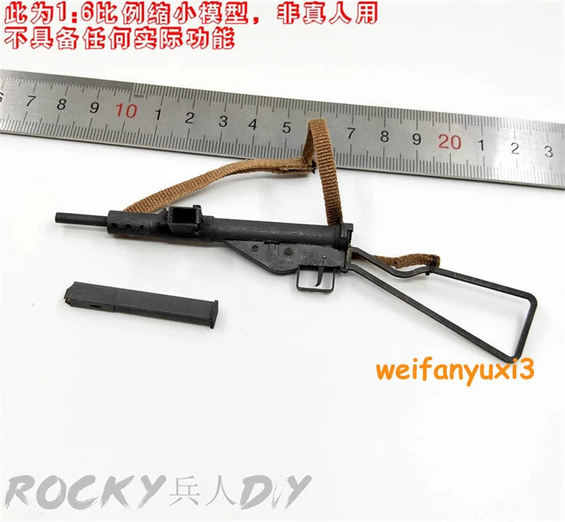 STOCK 1/6 Marsdivine CHN-013 WWII Military Series PLA Sten Guns Model Metal Toy MARSDIVINE - KOEEK