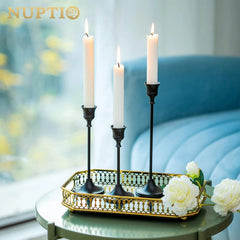 Candle Holder Candlestick Holders Candle Sticks Holder Tapered Candle Holder 07FC0E-D4 - KOEEK