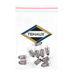 10pcs Electricity Kit E10 Miniature Screw Base Light Bulbs Tiny Light Bulb 07FC0E-D4 - KOEEK