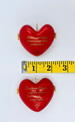 2 Hallmark Keepsake 1993 1994 Heart of Christmas Collector's Series Ornaments HALLMARK - KOEEK