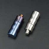 Titanium Waterproof Pill Box Organizer Container Case Storage Tank EDC Key chain 07FC0E-D4 - KOEEK