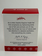 - 2017 Beauty of Birds - Cedar Waxwing - Hallmark MINIATURE Ornament HALLMARK - KOEEK