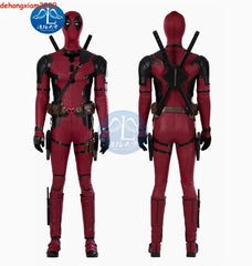 Deadpool 3 Jumpsuit Cosplay Costume Wade Wilson Accessories Suit Lot Halloween 07FC0E-D4 - KOEEK