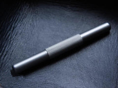 Frosted Titanium Alloy Snuff Pipe Snuff Tube Snuff Straw Snuff Snorkel EDC Tool 07FC0E-D4 - KOEEK