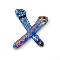 EDCTitanium Alloy Pocket Back Clip for Paramilitary 2C81 FoldingKnifeAccessories 07FC0E-D4 - KOEEK