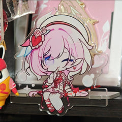 Anime Honkai Impact 3 Elysia Acrylic Desktop Stand Collection Decor Gift 07FC0E-D4 - KOEEK