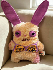 In Stock FUGGLER Baddies Series Rabid Rabbit Cute Ugly Monster Plush Toy 07FC0E-D4 - KOEEK