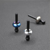 EDC Fidget Spinner Toy Titanium Alloy + Steel Mushroom Shape Hand Twisting Gyro 07FC0E-D4 - KOEEK