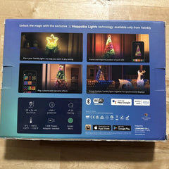 Twinkly Lights Christmas Tree Topper Star Mappable RGB LED TWINKLY - KOEEK