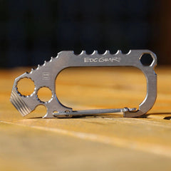 EDCgear Titanium Alloy Multi Tools Keychain Carabin Opener Crowbar Outdoor EDCGEAR - KOEEK