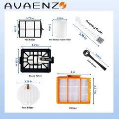 Replacement Parts Compatible with Shark AV2610WA AV2630WA RV2610WA AV2620WA 07FC0E-D4 - KOEEK