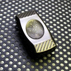 Fingerprint Haptic Slider EDC Fidget Slider Metal Fidget Toys ADHD Tool 07FC0E-D4 - KOEEK