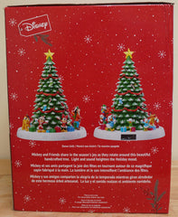 Disney Christmas Animated Tree w/Lights Music 16" Height Mickey & Friends DISNEY - KOEEK