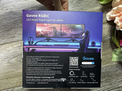 Govee - RGBIC LED Neon Rope Light for Desks 6.5ft - H61C2 Unopened Box Gamer GOVEE - KOEEK