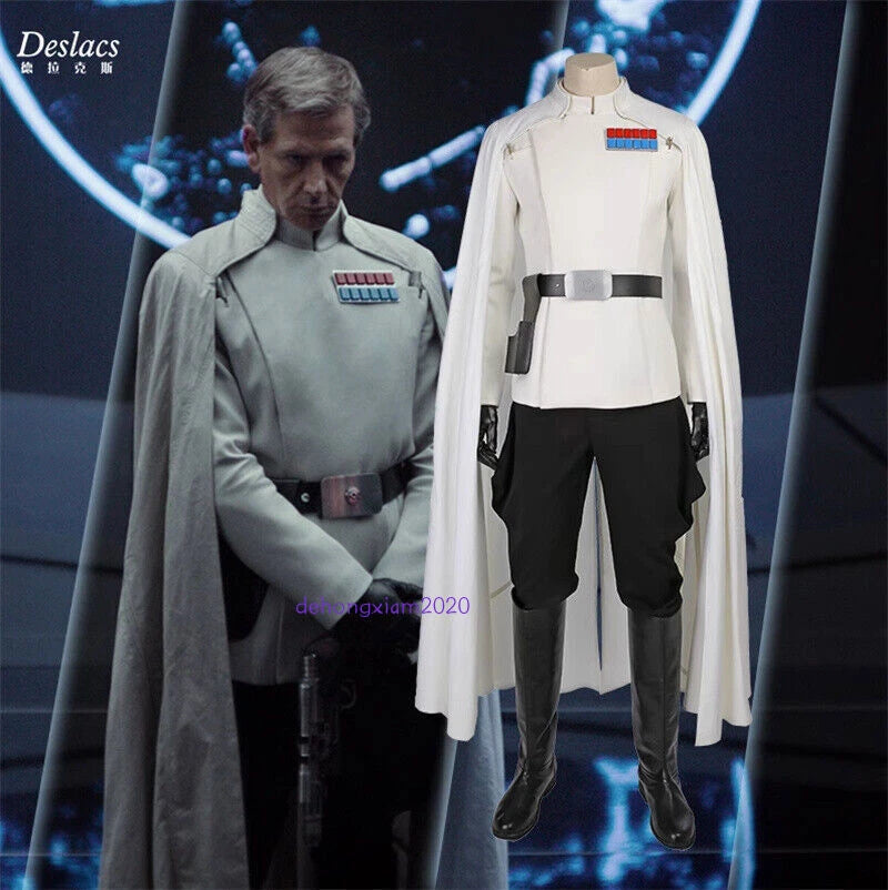 Rogue One A Star Wars Story Orson Krennic Cosplay Costume Dress Outfit Halloween 07FC0E-D4 - KOEEK