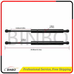 2pc Front Bonnet Hood Lift Supports Shock Strut Spring For BMW X5 2000-2006 07FC0E-D4 - KOEEK