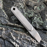 Titanium Alloy Pry Bar Crowbar EDC Pocket Outdoor Multi Tools Portable Keychain 07FC0E-D4 - KOEEK