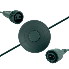 Christmas Tree LED Power Cord Foot Switch Control Raintight 5/8inch Plug 6Ft 07FC0E-D4 - KOEEK