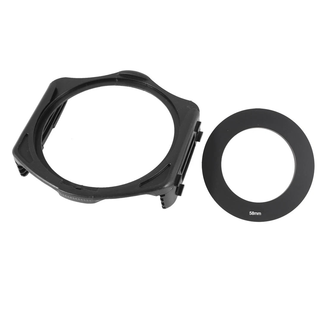 58mm Adapter Ring + 3-Slot Filter Holder for Cokin P Series DSLR SLR Camera 07FC0E-D4 - KOEEK