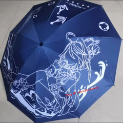 Anime Furina Automatic Folding Umbrella Sun & Rain Umbrella 07FC0E-D4 - KOEEK