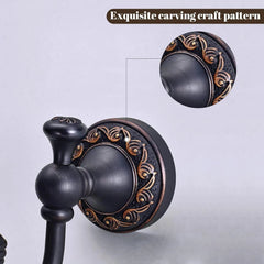 Brass towel hook, oil-rubbed bronze bathrobe hook, vintage sty 07FC0E-D4 - KOEEK