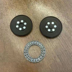 Metal Haptic Coins Adult Fidget EDC Toy ADHD Hand Spinner Stress Relief 07FC0E-D4 - KOEEK