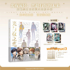 Game Light and Night Official Art Collection Picture Book Album w/ Postcard Gift 07FC0E-D4 - KOEEK