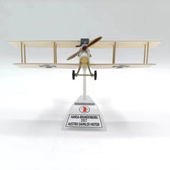 1:72 German Albatros Reconnaissance Aircraft WWI Military Diecast Plastic Model 07FC0E-D4 - KOEEK