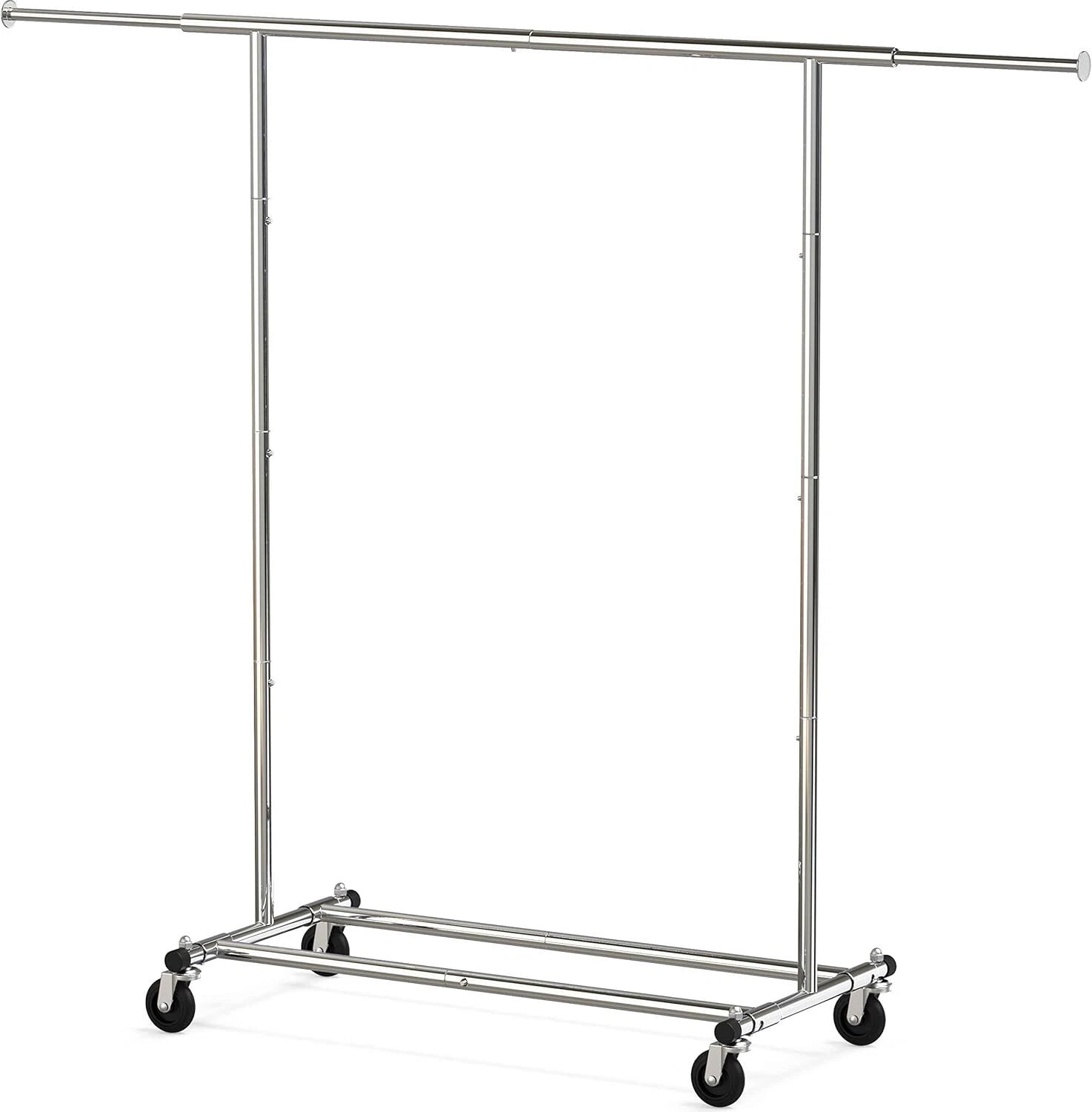 Heavy Duty Garment Rack, Chrome Plated 07FC0E-D4 - KOEEK
