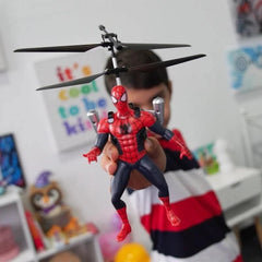 Marvel Avengers Spider Man RC Helicopter with LED Lights and Gyro 2CH MARVEL - KOEEK