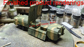 3D Printing 1/87 Chinese Type 780 Target Designation Radar Unpainted Model 07FC0E-D4 - KOEEK