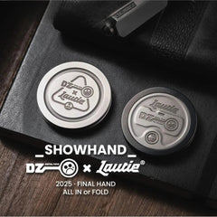 LAUTIE & DZ Co-ed “Showhand” Pocket Haptic Coin Fidget Toy Anxiety Desk Toy 07FC0E-D4 - KOEEK