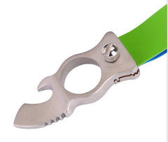 Safety Leisure Finger Ring Slingshots Stainless Steel Shooting Catapults 07FC0E-D4 - KOEEK