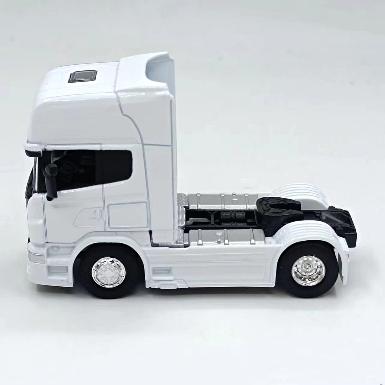 1/64 Scania V8 R730 white Semi Tractor OnlyTruck Diecast Metal Model Collectible 07FC0E-D4 - KOEEK
