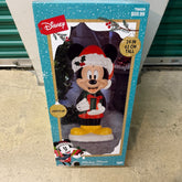 Disney Mickey Mouse Blow Mold Lighted Christmas Yard Decoration 2 FT Gemmy GEMMY - KOEEK