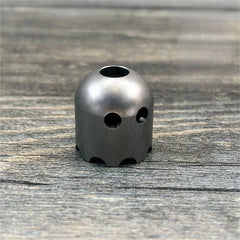 Titanium Knife Lanyard Bead Paracord Necklace Pendant Keychain EDC Zipper Pull 07FC0E-D4 - KOEEK