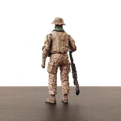 3.75" US Army Rangers Delta Force Navy SEAL Sniper Action Figures Set Military 07FC0E-D4 - KOEEK