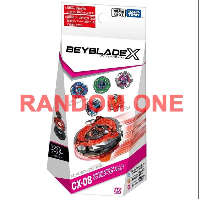TAKARA TOMY Random 1 Cerberus Flame Booster GT Beyblade Burst X CX-08 Official TAKARA - KOEEK