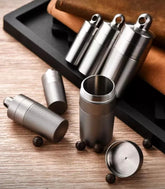 Pure Titanium Pill Holder Organizer Container Case Waterproof Portable EDC Tank 07FC0E-D4 - KOEEK