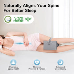 Kneepillow for side sleepers leg pillow for sciaticarelieves back and joint pain 07FC0E-D4 - KOEEK