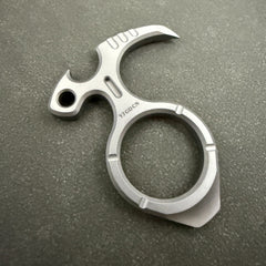 RIHE Design TC4 TITANIUM PRY Bar TOOL sickle EDC Bottle opener 07FC0E-D4 - KOEEK