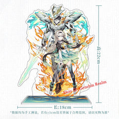 Anime Honkai: Star Rail Firefly Acrylic Desktop Stand Figure Collection Decor 07FC0E-D4 - KOEEK