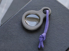 Outdoor Survival Portable Titanium Magnifying Glass Lens Handheld Pendant EDC EDC - KOEEK