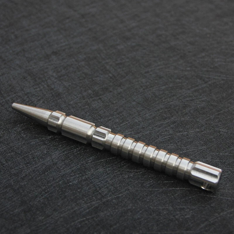 Titanium Alloy Stick Collection Multi-functional Portable Stick Outdoor Tool 07FC0E-D4 - KOEEK