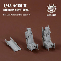 MCC 4827 1/48 ACES II Ejection Seats Late (Dual) For F-16 (2pcs) MCC - KOEEK