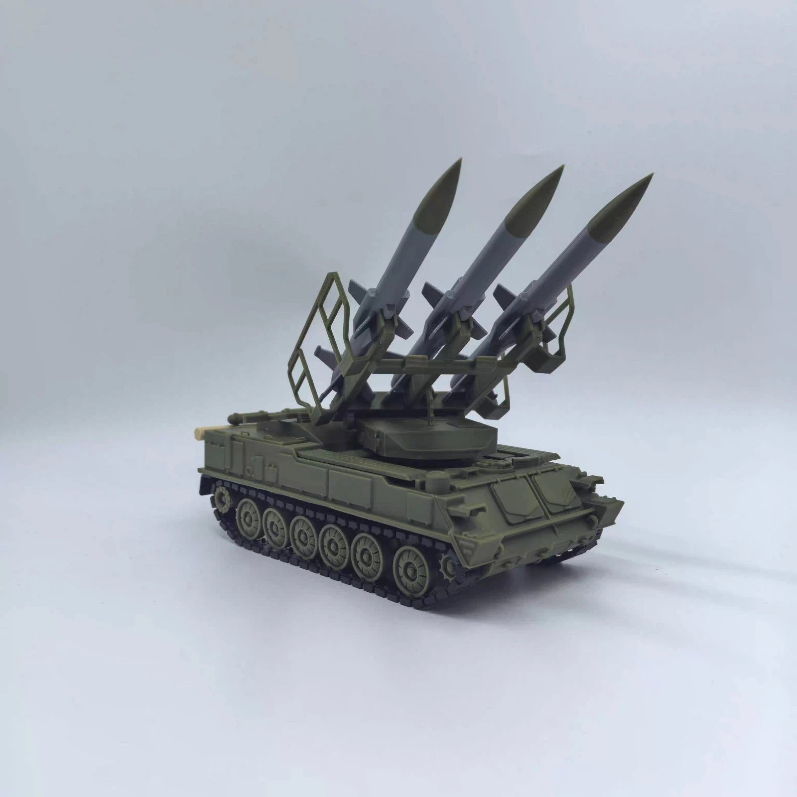 1:35 2K12 Kub SA-6 GainfulSAM MissileLauncherVehicleDiecastModelStaticDisplay 07FC0E-D4 - KOEEK