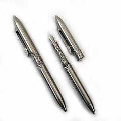 Titanium Fountain Pen EDC Business Office Student Signature Stationery Pen Gift 07FC0E-D4 - KOEEK